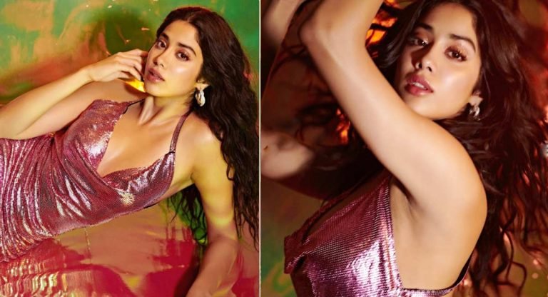 Janhvi Kapoor : మెరిసిపోతున్న జాన్వీ కపూర్ అందం.. ఈ బ్యూటీ క్యూట్ పిక్స్‌కి కుర్ర‌కారు ఫిదా