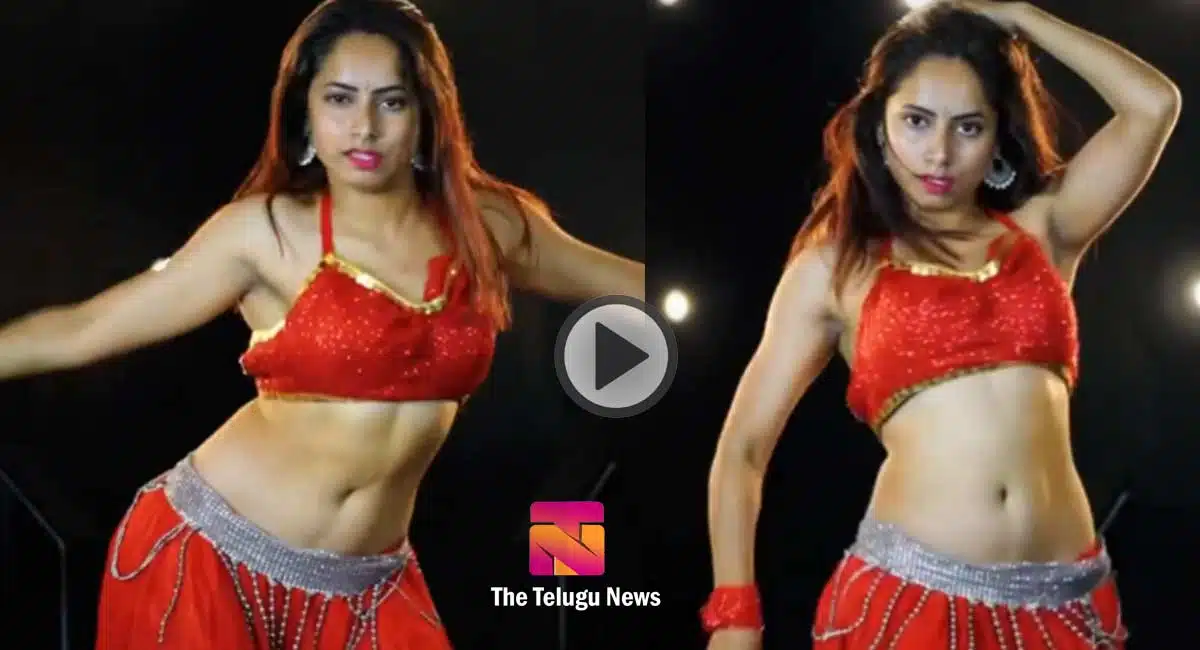 young woman Dance video on viral
