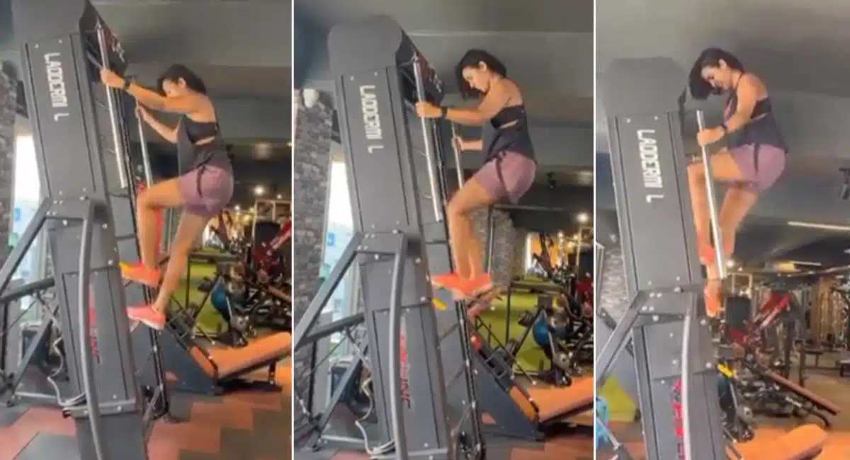 Niharika Konidela Workouts Video