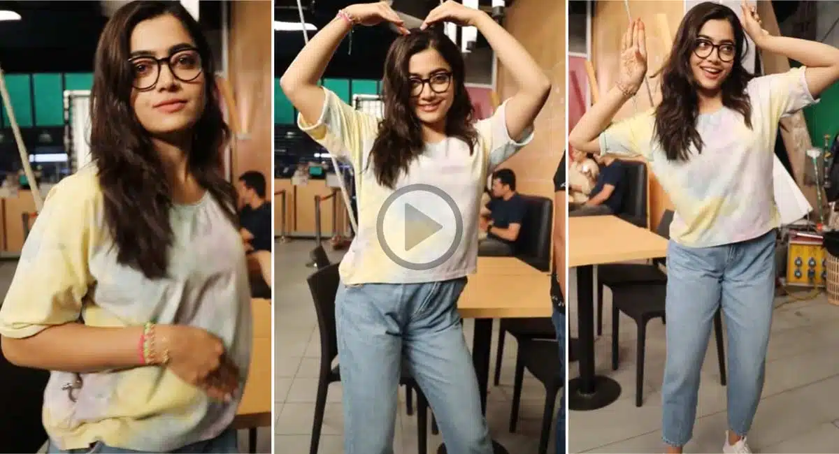 Rashmika Mandanna dance with crazy song