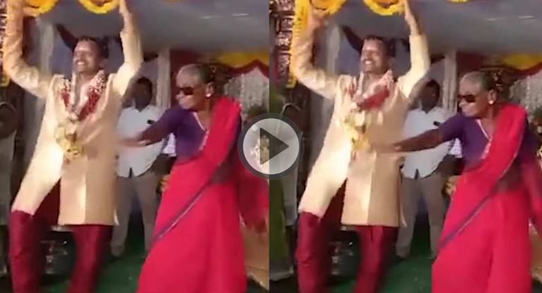 Viral Video : బాబోయ్ బామ్మ‌..! ఎన‌ర్జీ మామూలుగా లేదుగ‌గా.. పెళ్లి కొడుకుతో డ్యాన్స్ చేస్తున్న వీడియో