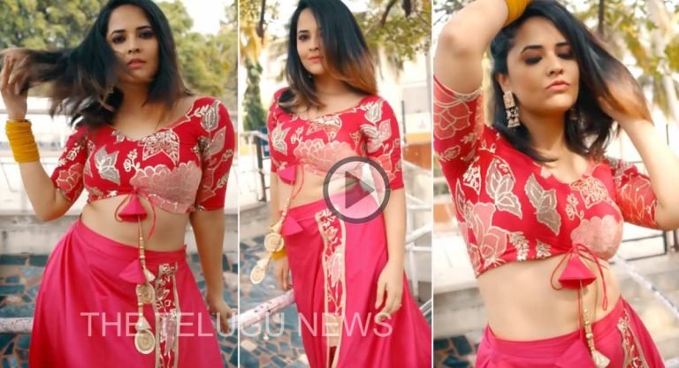 Anasuya : న‌డుము ఒంపు సొంపుల‌తో కుర్రాళ్ల మ‌తులు పోగొడుతున్న అన‌సూయ‌