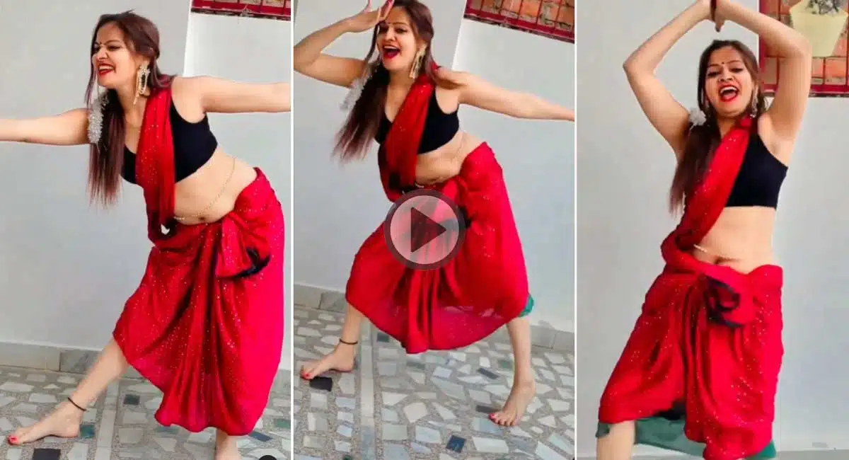 young woman Dance video viral