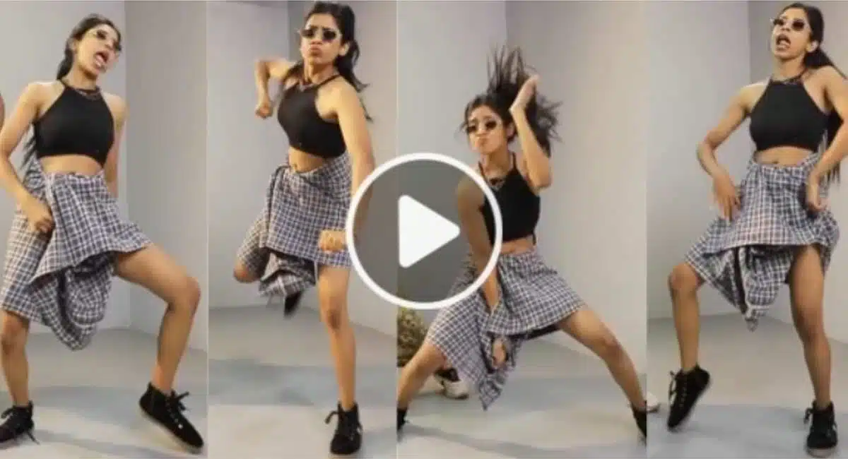 young woman Mass dance video viral on instagram