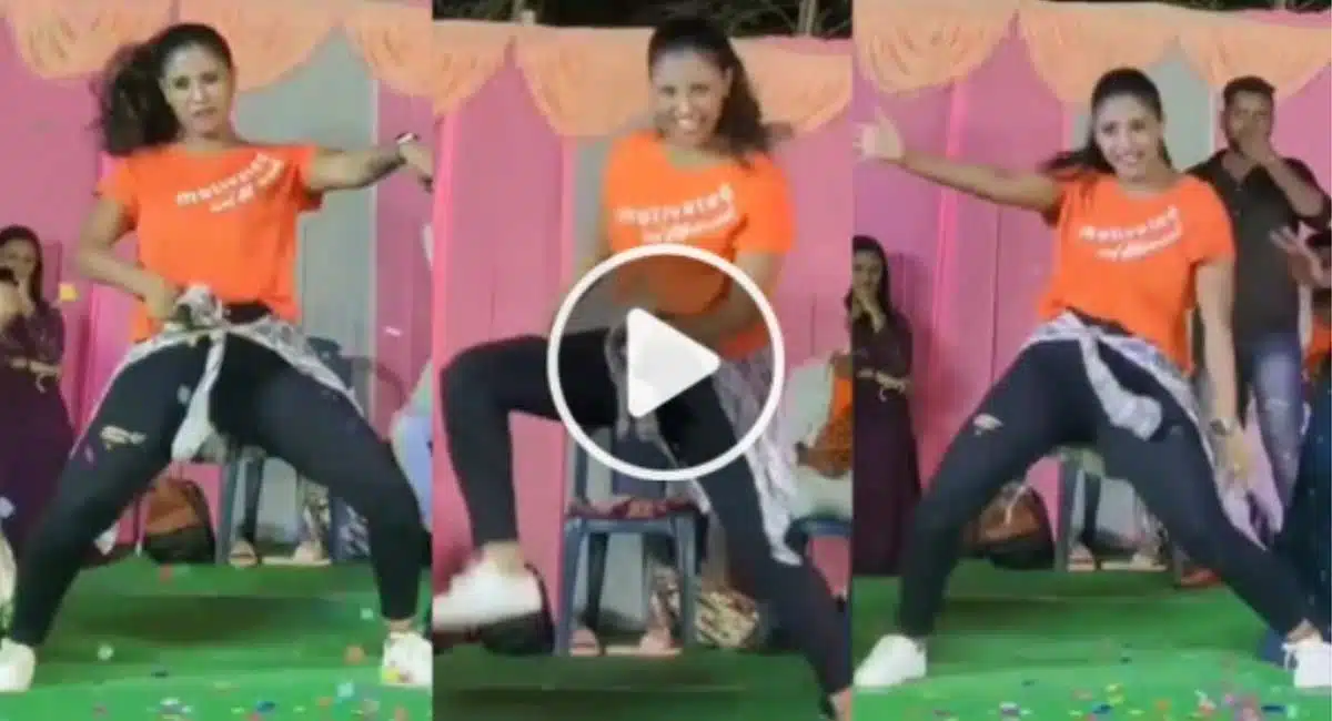  young woman mass dance video on viral