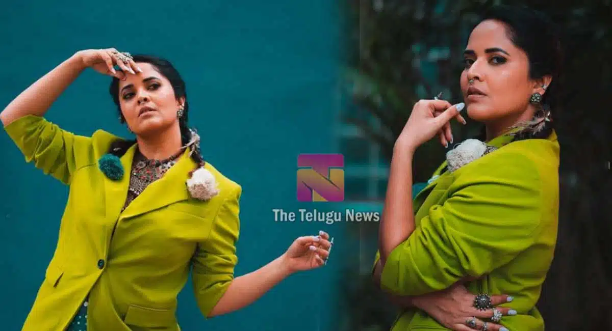 anasuya stunning looks