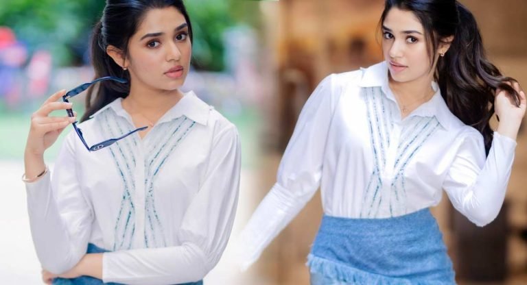 Krithi Shetty : బ‌ట్ట‌ల సైజ్ కాస్త త‌గ్గించి కుర్ర‌కారుకి చెమ‌ట‌లు ప‌ట్టిస్తున్న కృతి శెట్టి