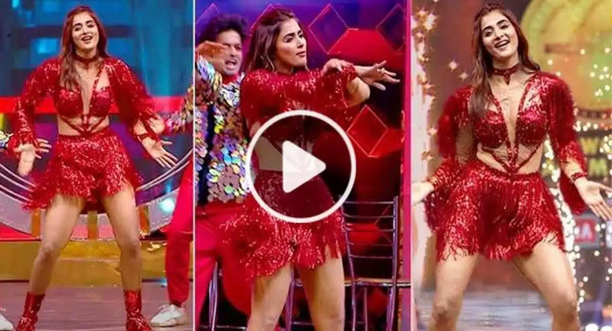 Pooja Hegde dance video on viral