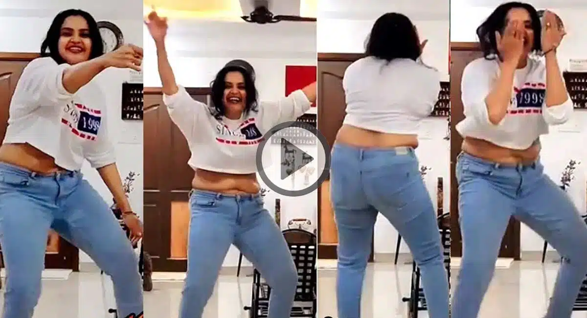 artist pragathi amazing dance video viral