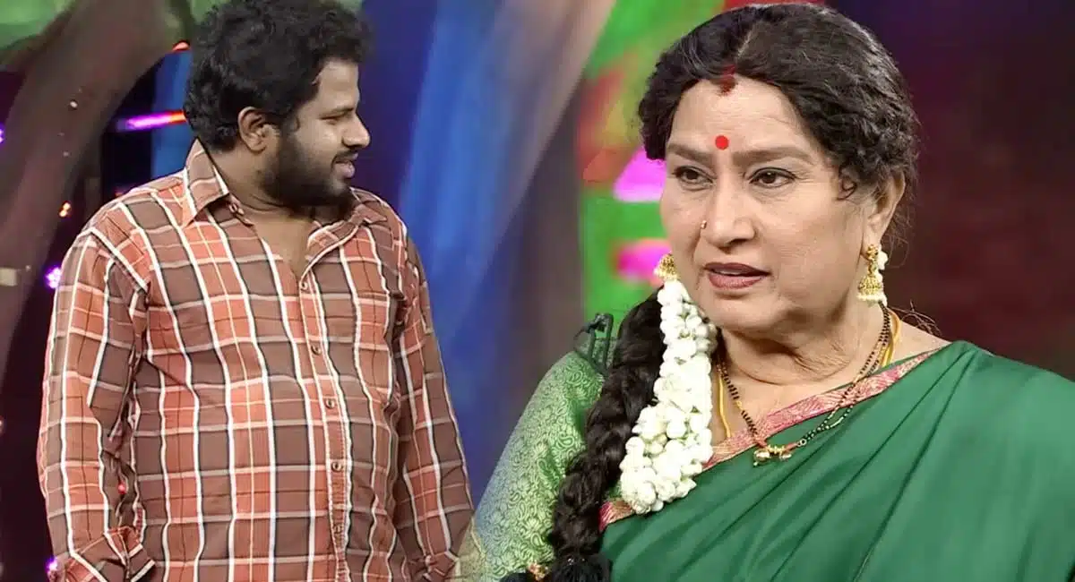 Hyper Aadi Satires On Annapoornamma In SRidevi Drama Company