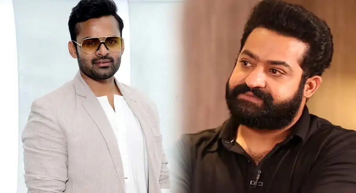Mega - Nandamuri Heroes and ntr acted with sai dharam tej