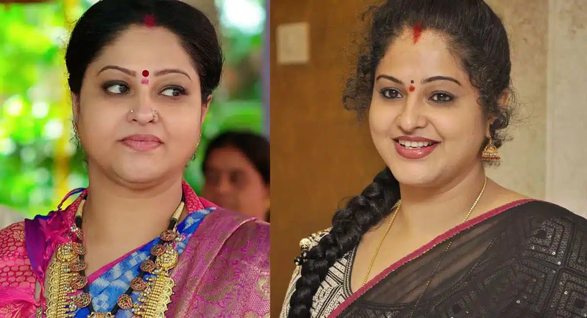 Senior Actress Raasi get married with three people