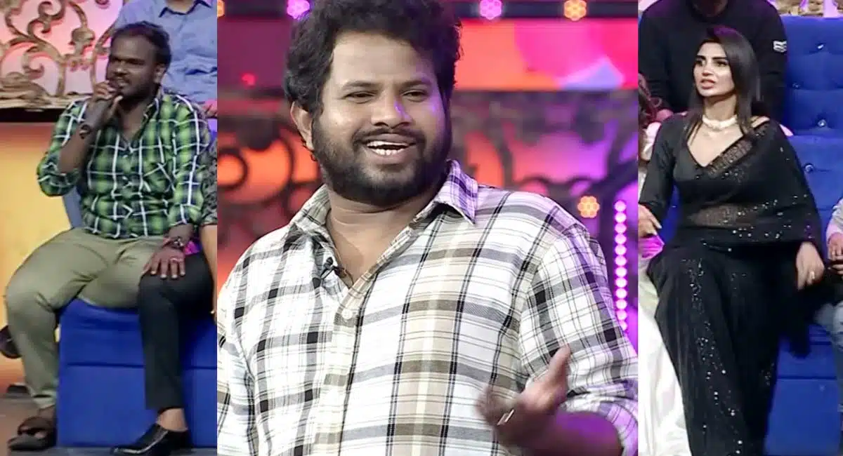 Hyper Aadi Humiliates Varsha Emmanuel In Sridevi Drama Company