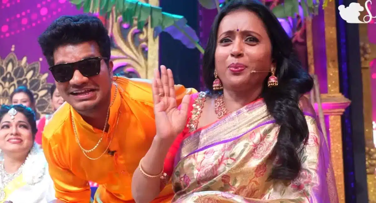 jabardasth Avinash Tortured Anchor Suma in Star Maa Bonalu Event