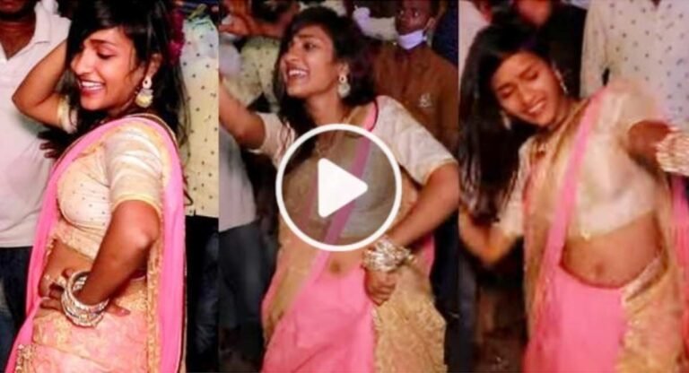 Viral Video : మాస్ డ్యాన్స్ తో కేక పెట్టిస్తున్న యువ‌తి… బోనాల పండుగ‌లో… వీడియో