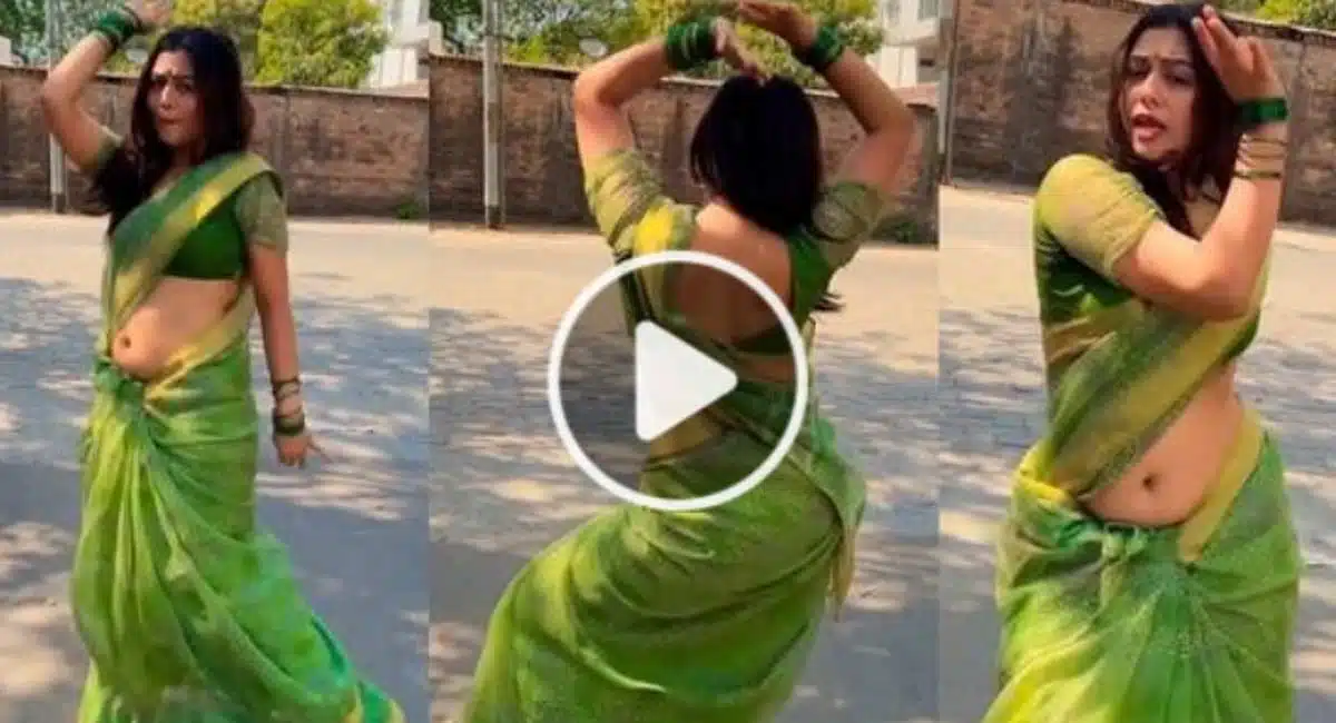 young woman dance video on twitter
