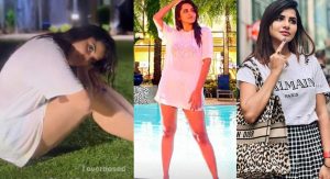 Ashu Reddy Latest Pics AT Swimming Pool in USA