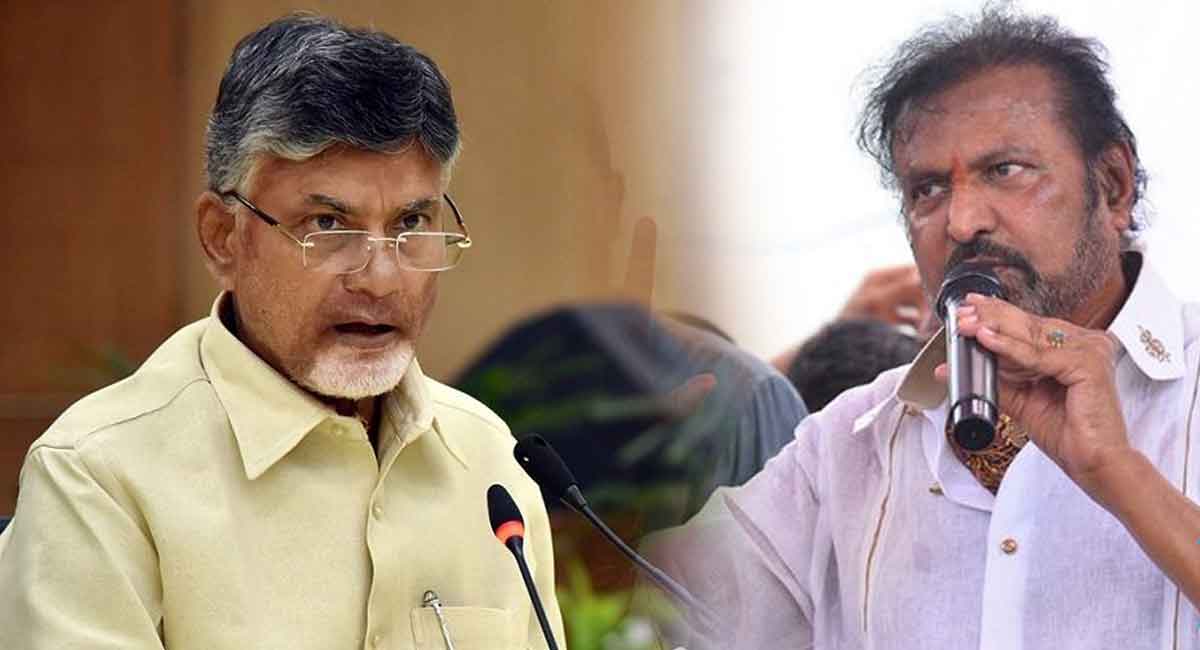 Chandrababu : మళ్ళీ చంద్రబాబు గూటికి మోహన్‌బాబు.?