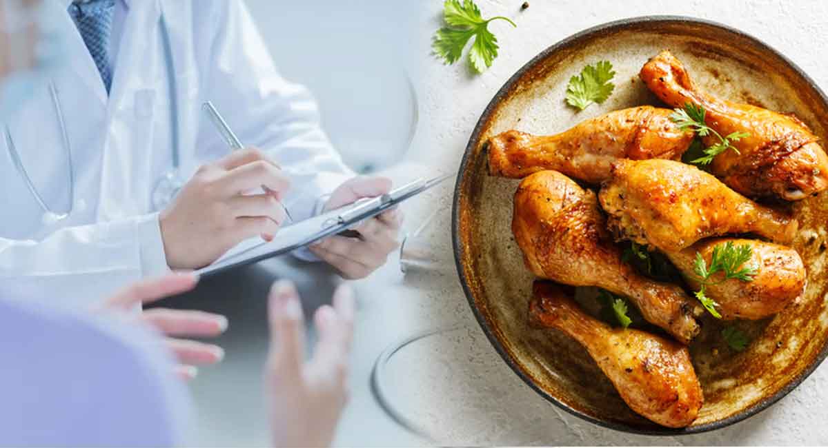 Health Problems these foods to avoid eating with chicken