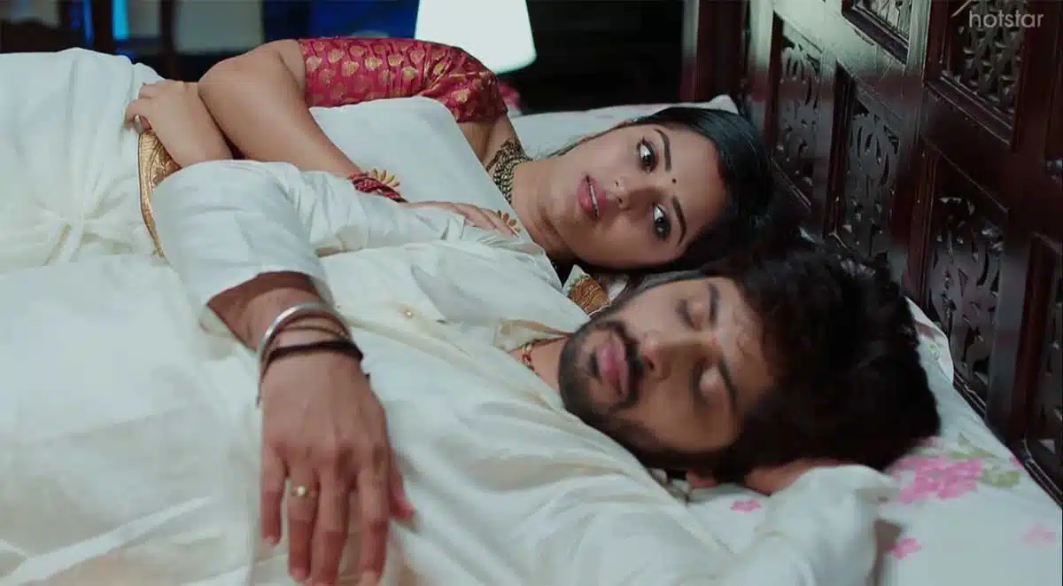 janaki tempts rama to do first night with her