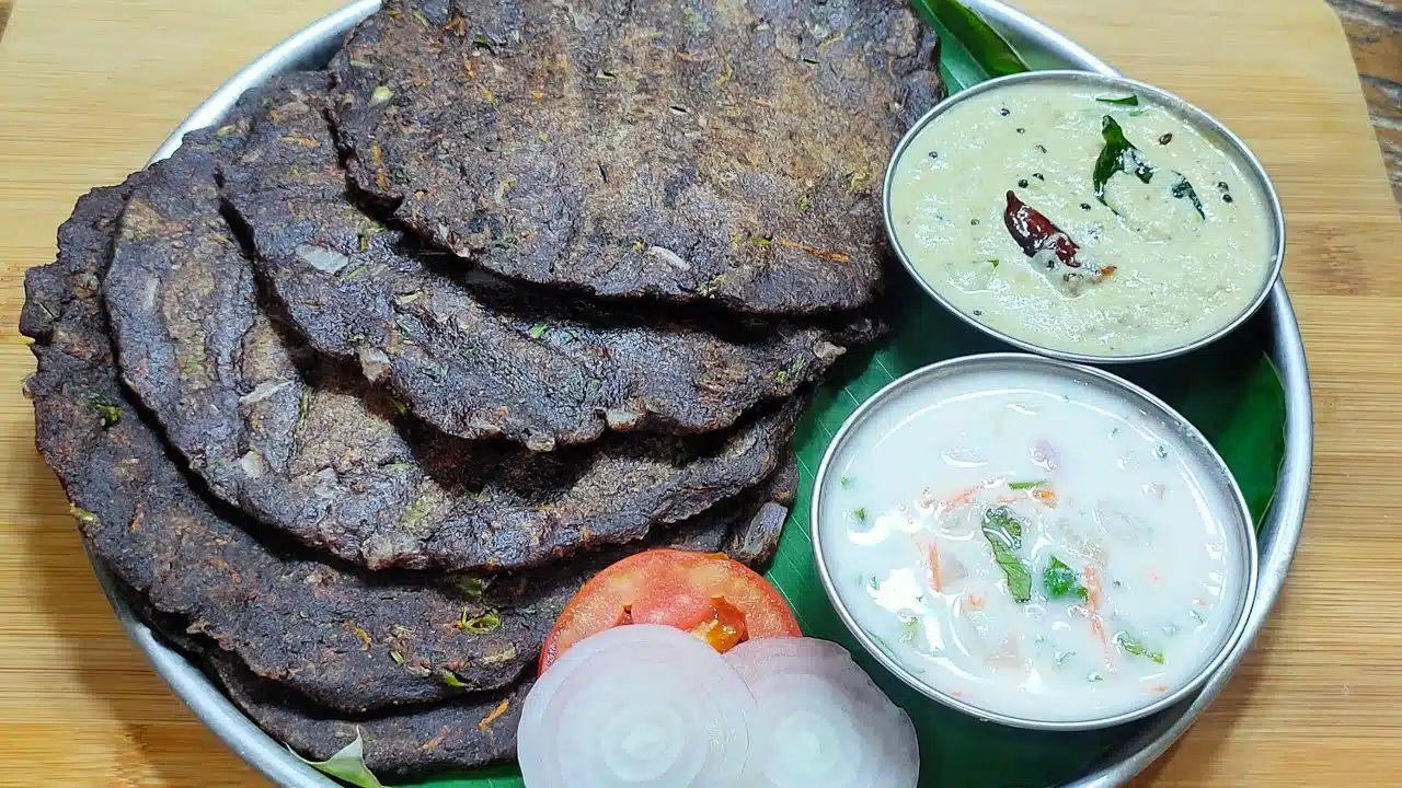 Try making bread with Ragi Rotti Recipe like this