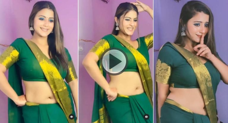 Viral Video : ఈ యువ‌తి ఎక్స్ ప్రెష‌న్స్ చూస్తే.. చీర‌క‌ట్టులో ఒంపు సొంపుల‌తో..