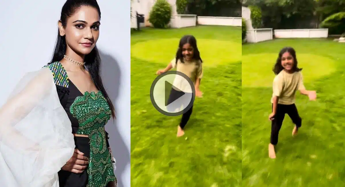 Allu Sneha Reddy Shares Allu Arha Rain Dance Reel Video