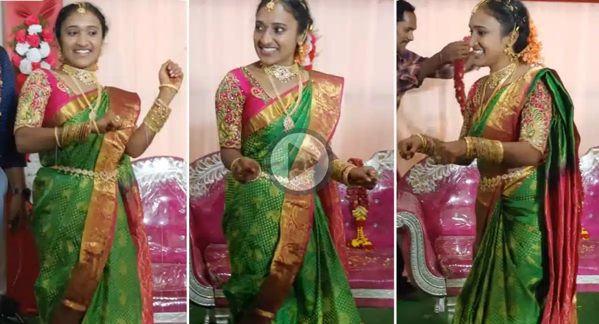Bride Dancing cute expressions video on youtube