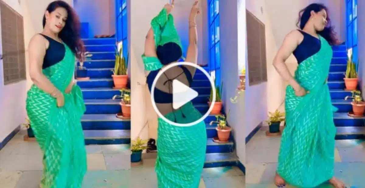 Young woman dance video viral of social media