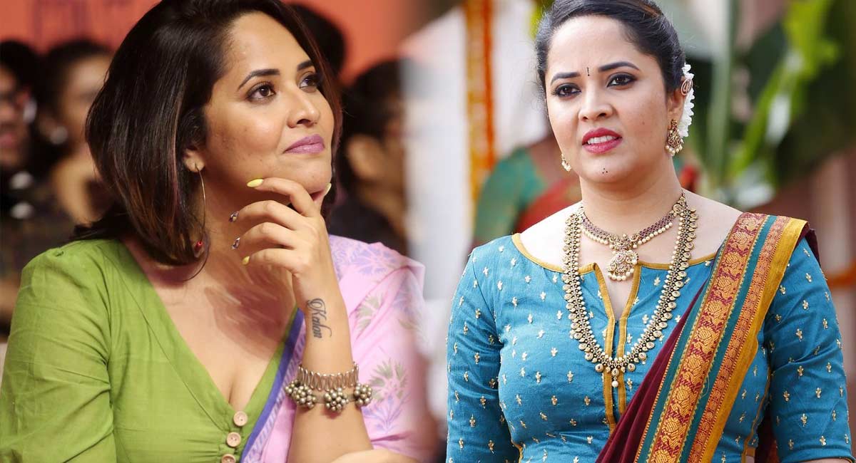 anasuya giving final warning to vijay devarakonda fans