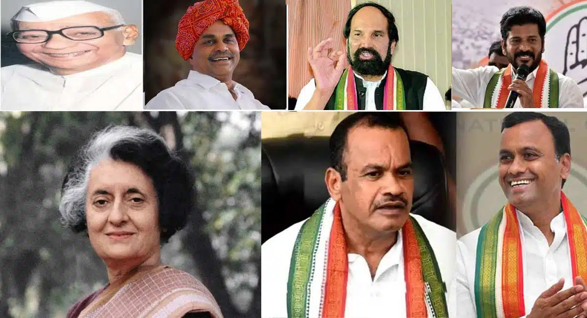 congress party leaders fight inside in telangana with caste group