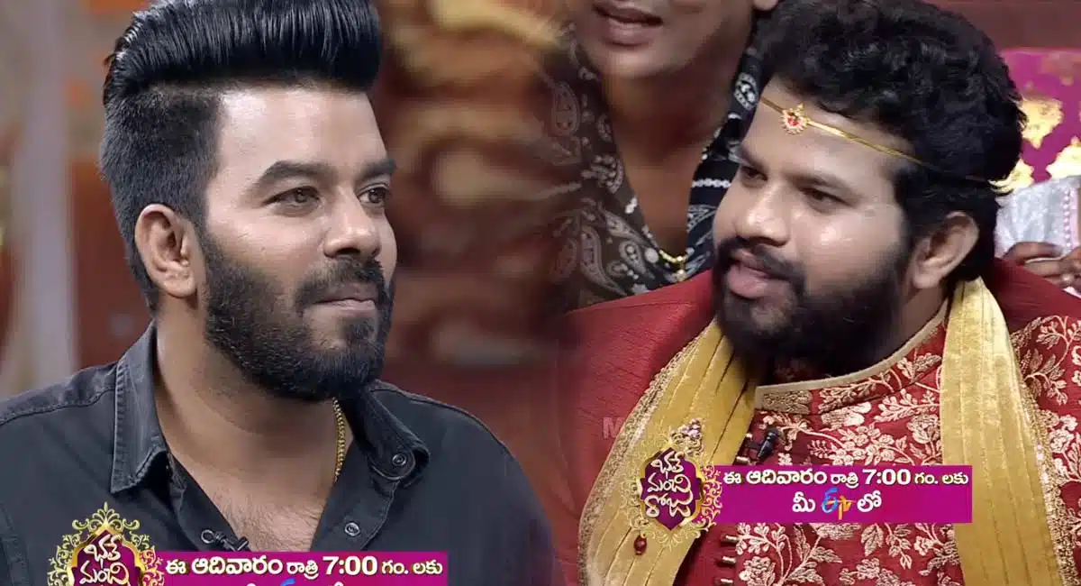 Hyper Aadi Satires on Sudigali Sudheer in ETV 27 Years Bhale Manchi Roju Event