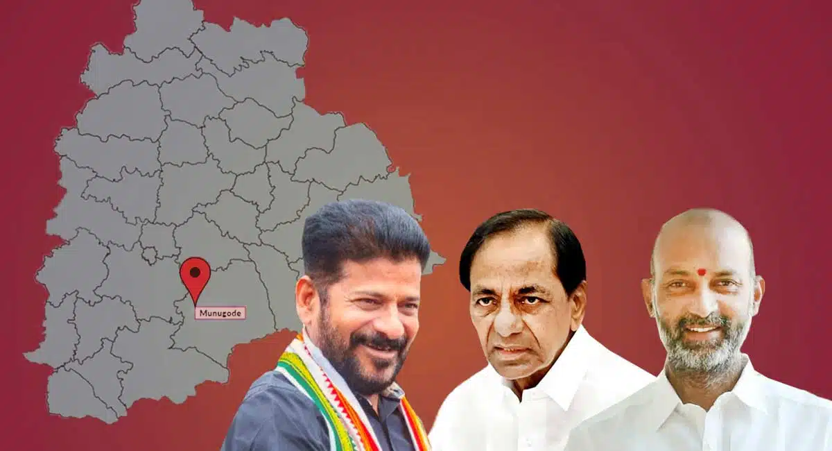 will be the candidates for trs and congress in Munugodu Byelections