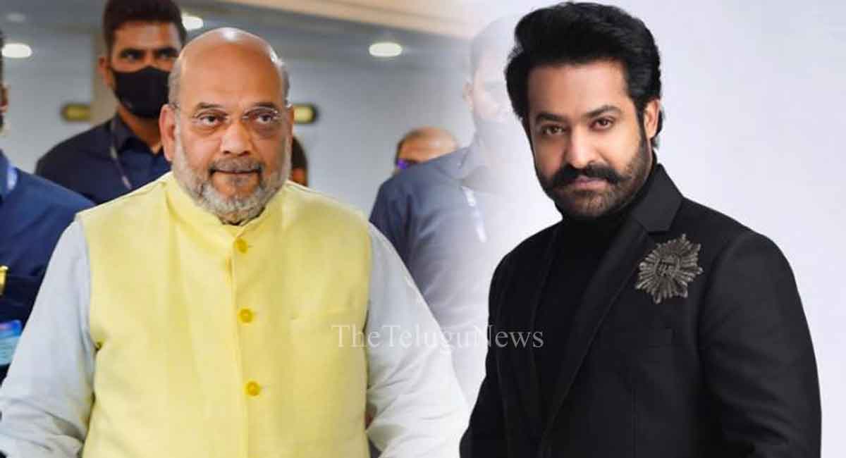 Jr NTR : అమిత్ షా తో జూనియర్ ఎన్‌టి‌ఆర్ మాట్లాడబోయే మొట్టమొదటి టాపిక్ ఇదే !