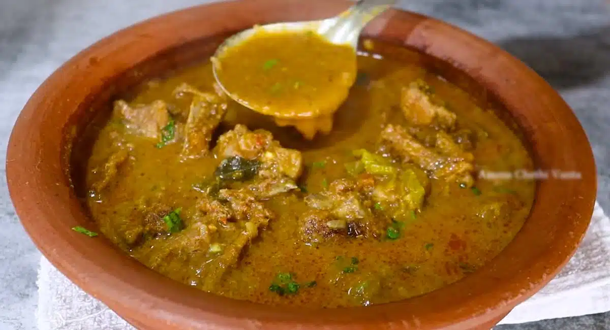 Natukodi Pulusu Recipe with special masala in telugu
