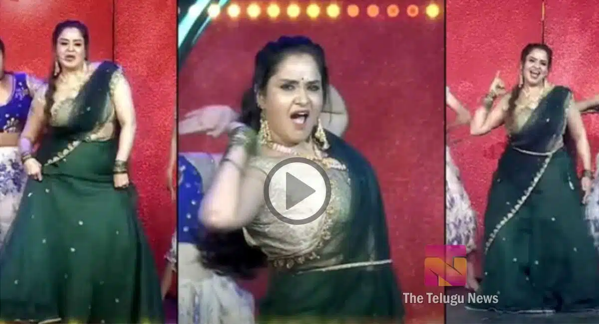 Pragathi Dance Video viral on youtube