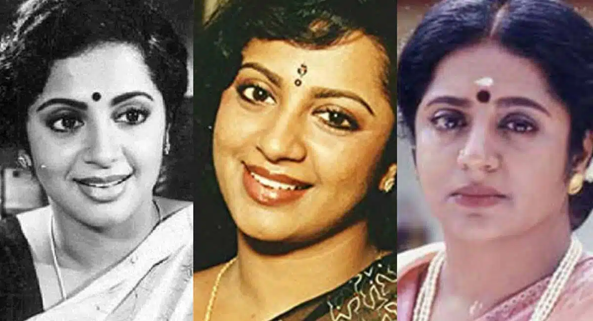 three persons cheated actor Sri Vidya