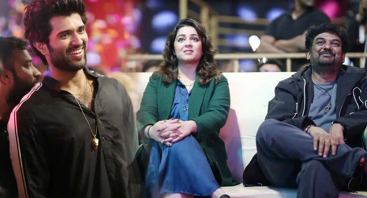 vijay devarakonda comments on Puri Jagannadh Charmi 