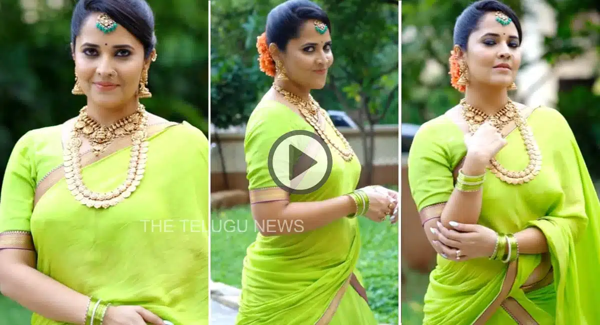 anasuya glamorous pics viral