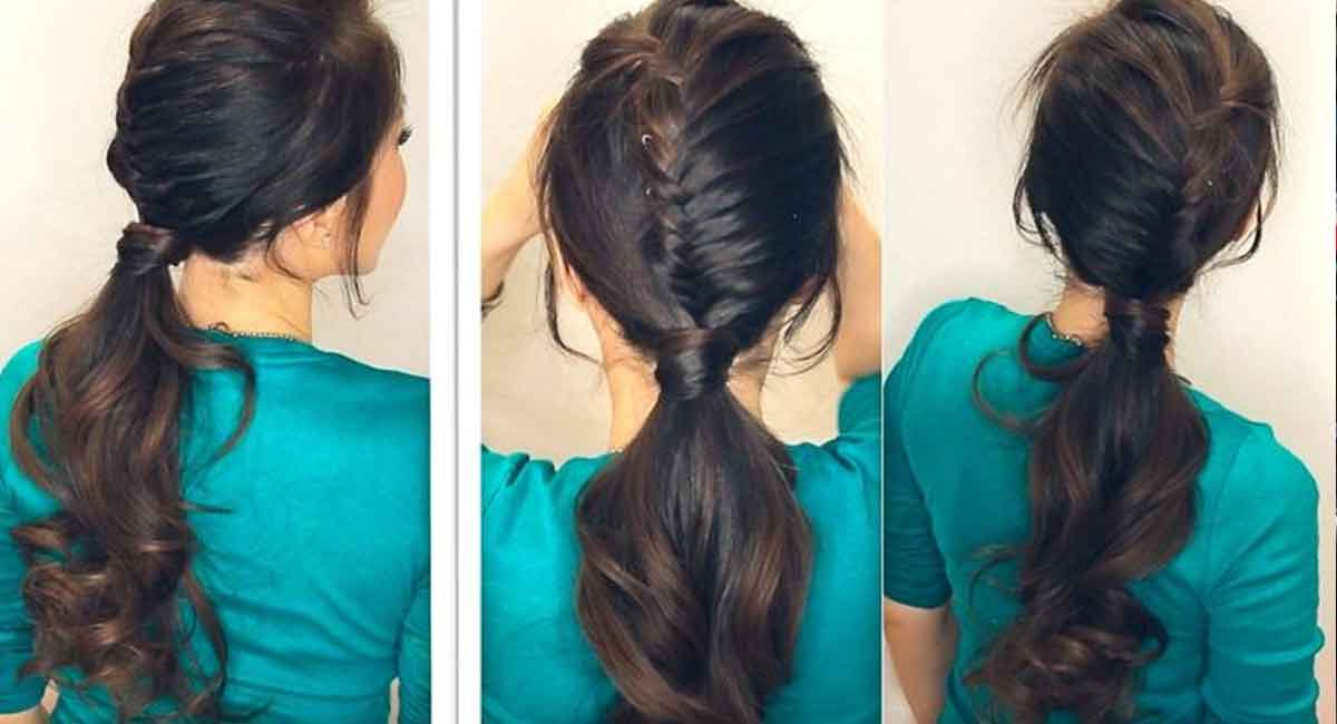 Hair Tips : పొట్టి జుట్టు ఉన్న‌వారు ఇలా హెయిర్ స్టైల్ వేస్తే అదిరిపోద్ది…