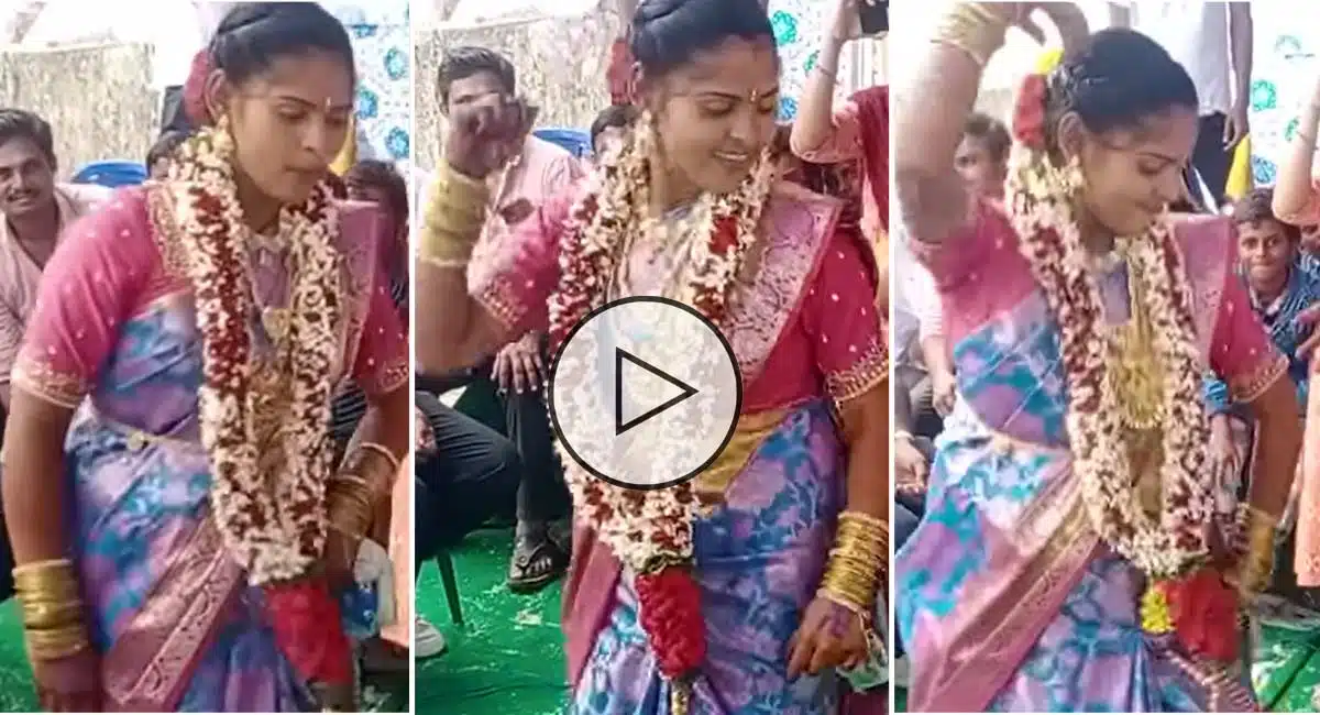 Bride mass dance video viral on Social media