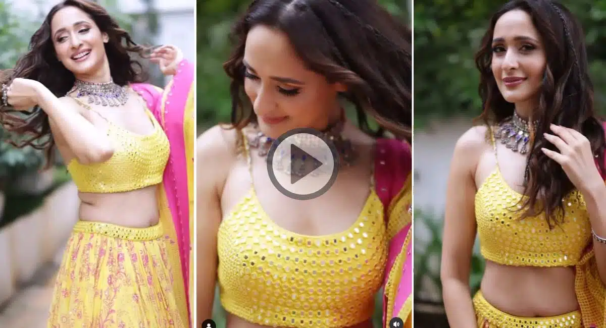 pragya jaiswal beautiful looks video on instagram