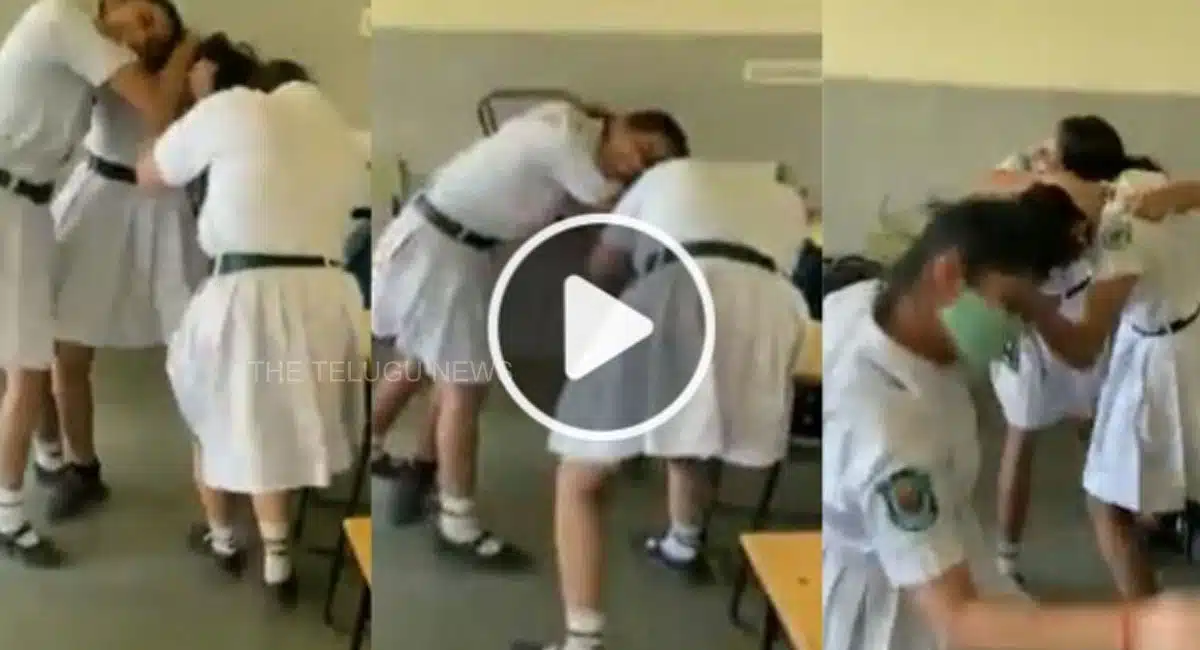 they are like real girls why are they holding their hair and beating them like this in the classroom