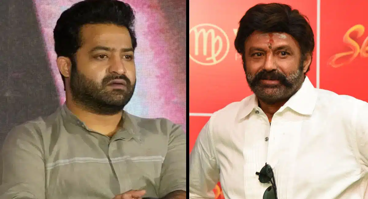 nandamuri balakrishna fans trolls on Jr NTR in social media