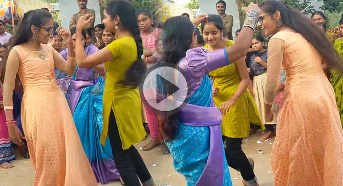 Viral Video : బంజారా అమ్మాయిలా మజాకా.. నాటు స్టెప్పులతో ఇరగదీసేశారుగా!