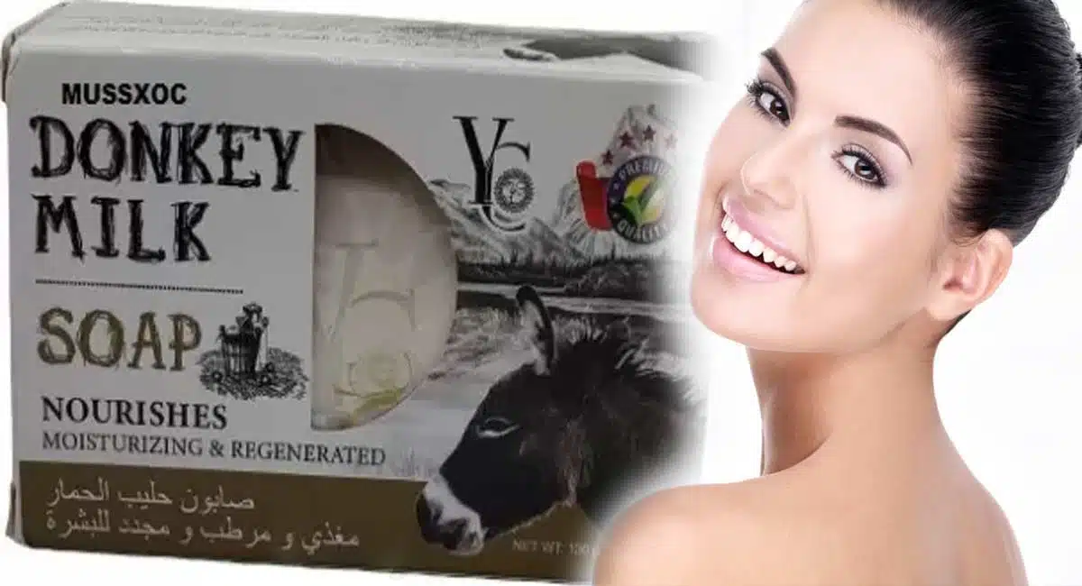 Health Benefits of donkey milk soap