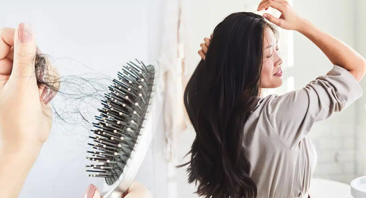 If this is done where the hair is blown, the hair will not be blown at birth
