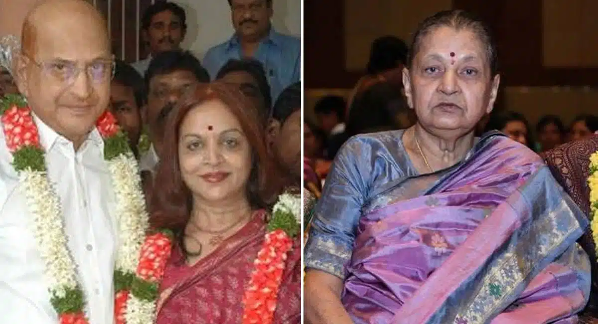 super star Krishna second marriage and vijaya nirmala Indira Devi bonding