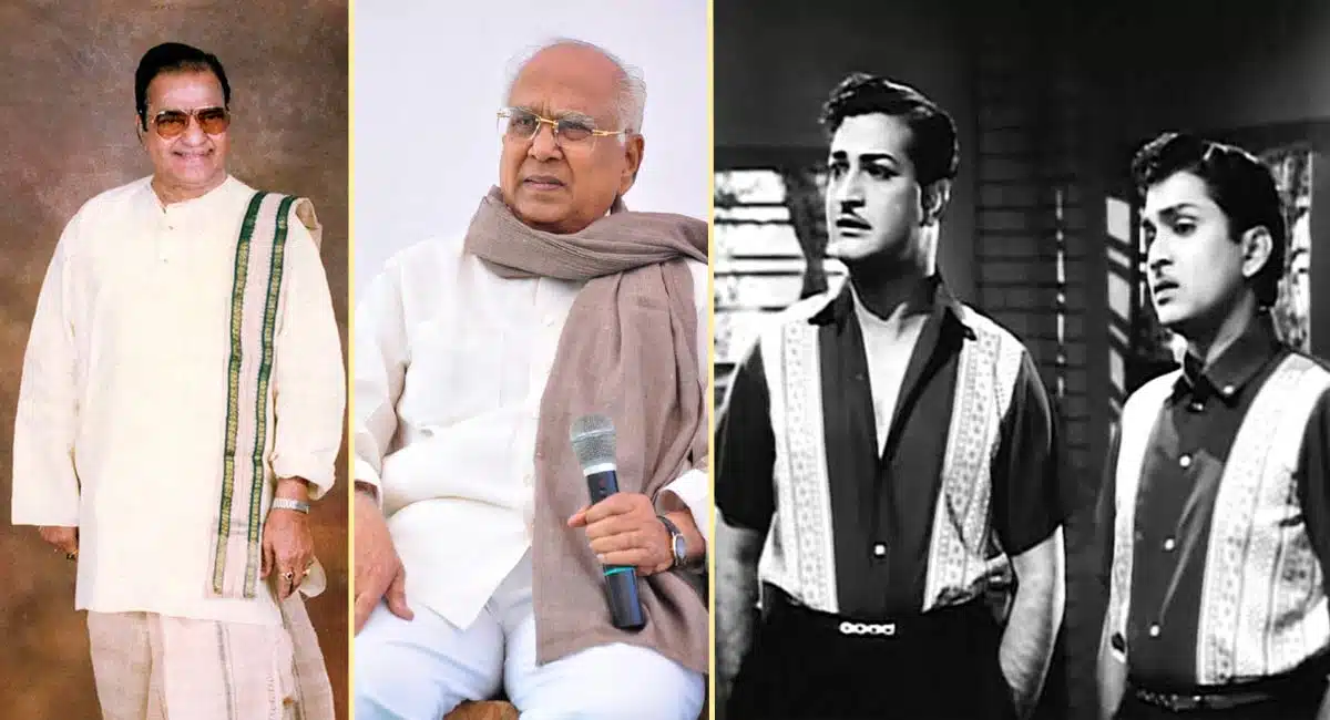 Sr NTR And ANR Doesn't Talk Each Other For Six Years