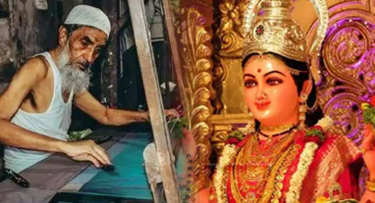 Navaratri In Karnataka 8 lakh gold saree ready to goddess Sharada